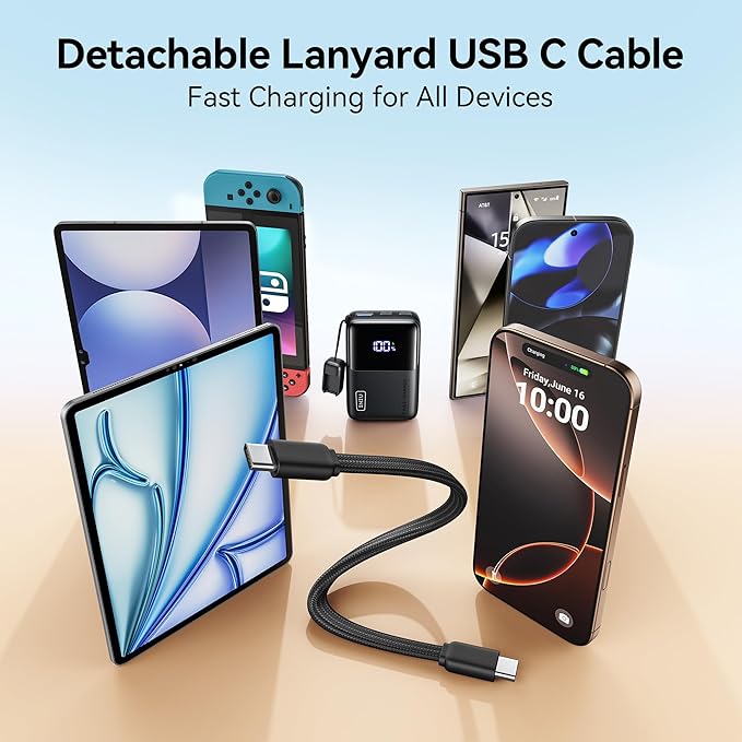 USB C Power Bank 45W Fast Charging Portable Device