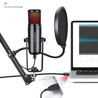 USB microphone for live streaming and content creation
