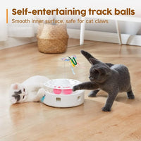 USB powered kitten toy interactive exercise toy