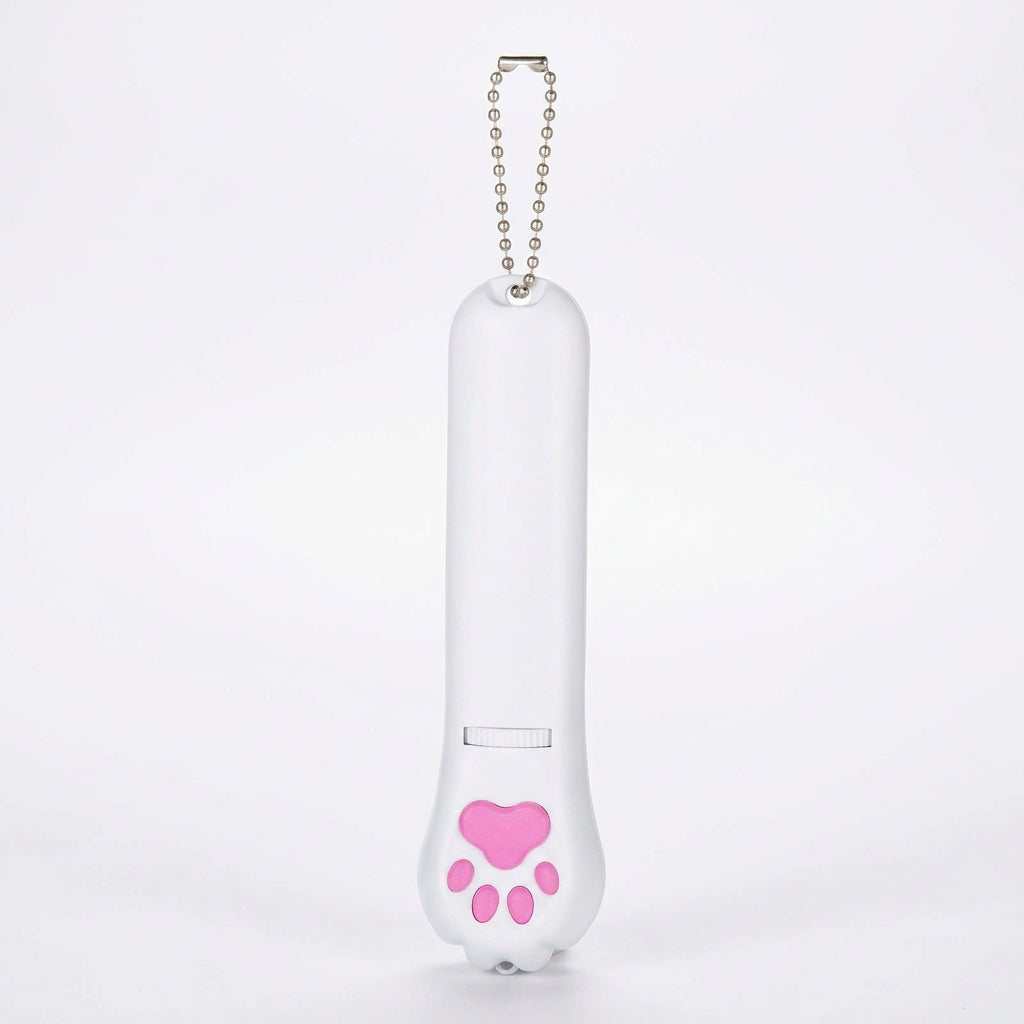 USB rechargeable cat laser toy with handheld light projection design
