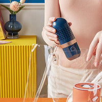 USB rechargeable fruit washing device for household use