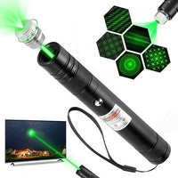 USB rechargeable presentation pointer with star cap