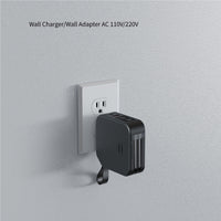 USB Type-C Wireless Power Bank With Multiple Connection Interfaces