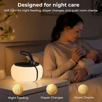 USB rechargeable night light with soft LED glow