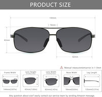 Outdoor polarized sunglasses for fishing cycling and travel