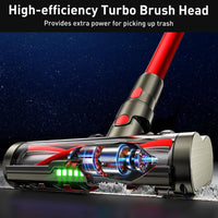 V-shaped vacuum cleaner head attachment with roller brush