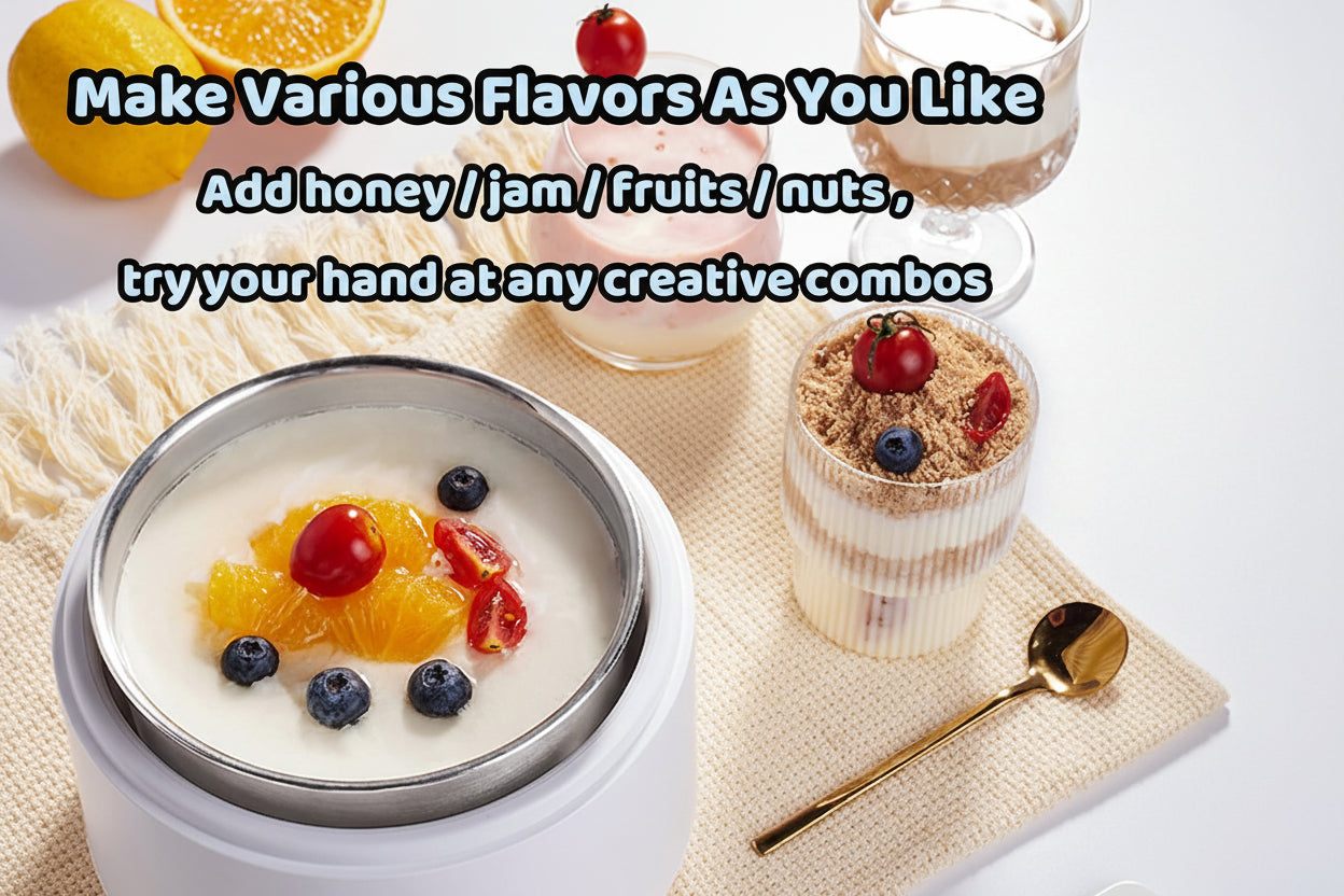 Stainless Steel Yogurt Maker Machine for Home – 1 Quart