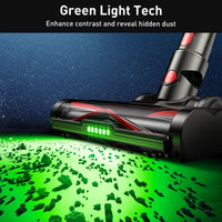 Vacuum head attachment for compatible floor cleaning