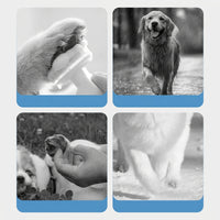 Winter dog shoes with adjustable Velcro fastening for a secure fit