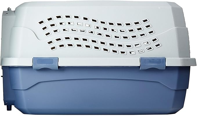Ventilated Pet Travel Crate with Airflow Holes for Safe Transport