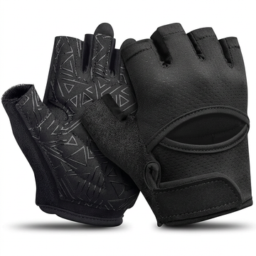 Ventilated weight lifting gloves for gym workouts and fitness training