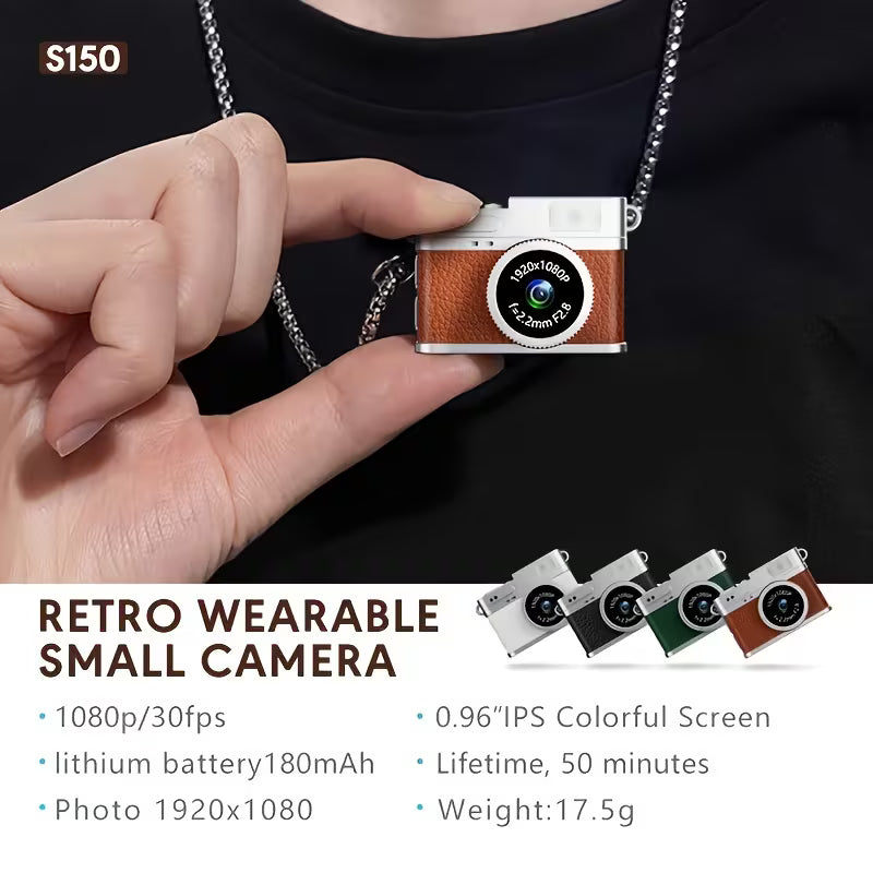 Mini camera video recording feature
