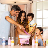 countertop cotton candy maker with reusable cones