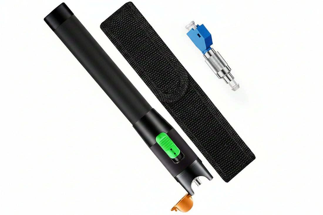 Visual Fiber Optic Testing Tool 30KM fiber optic tester with laser light
