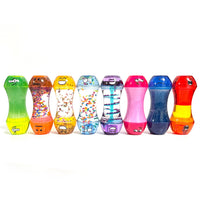 Visual sensory bottle set for toddler learning and play