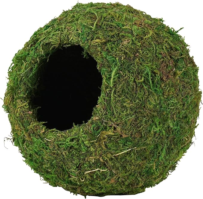 Vivarium Moss Cave Artificial Reptile Hide Decoration