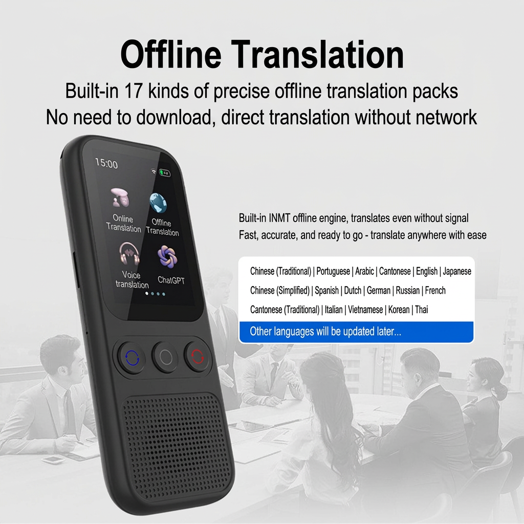 Voice recognition translator for multilingual communication