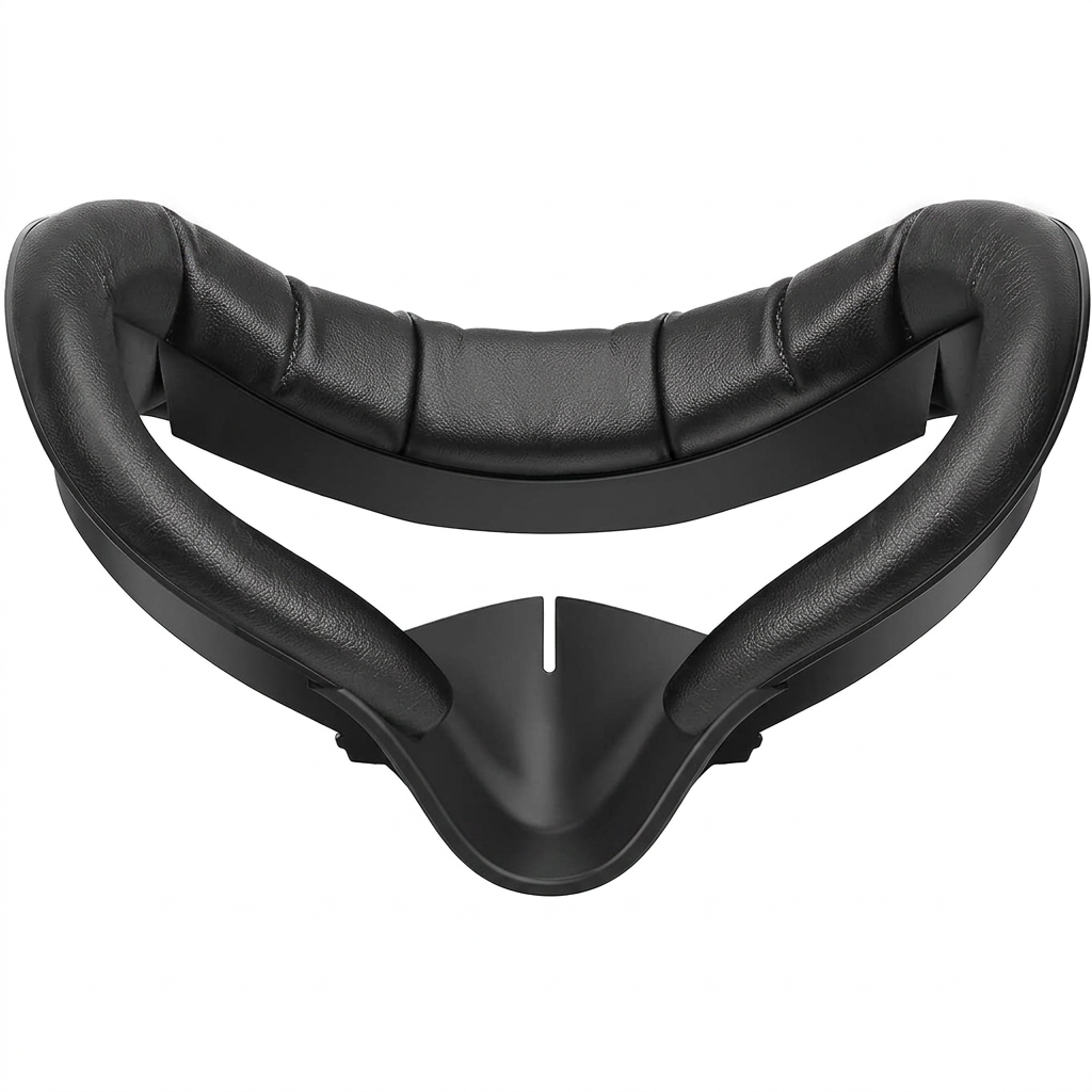 vr face cushion pad for quest 2 pu leather replacement foam