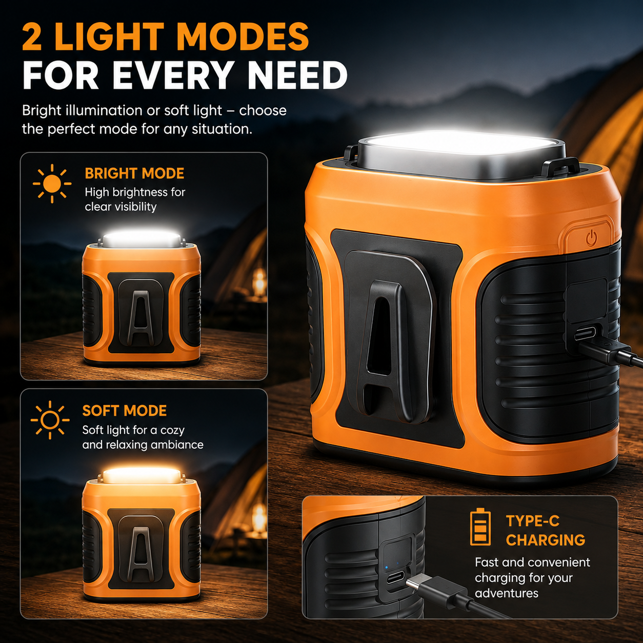 Waist-mounted portable fan for everyday outdoor activities