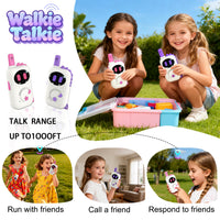 Walkie talkie for kids with wireless communication
