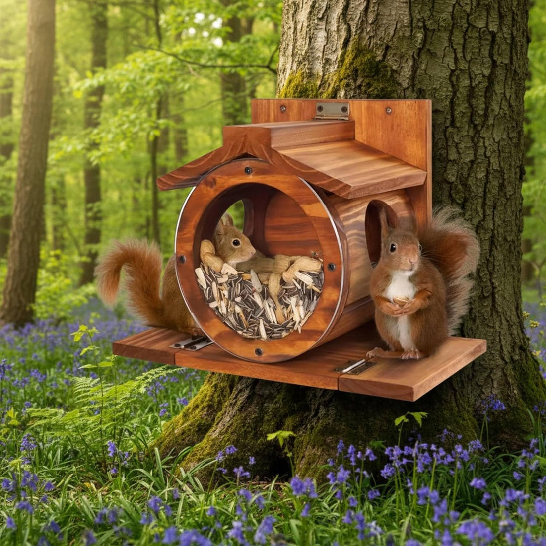 Wall Mounted Bird Feeder For Garden Outdoor Areas