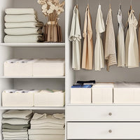 wardrobe organizer bins foldable storage for clothes and accessories