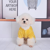 Warm Pet Jumpsuit Outfit For Dogs And Cats During Cold Weather