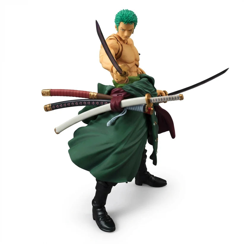 Warrior-inspired character figures arranged for collectible display