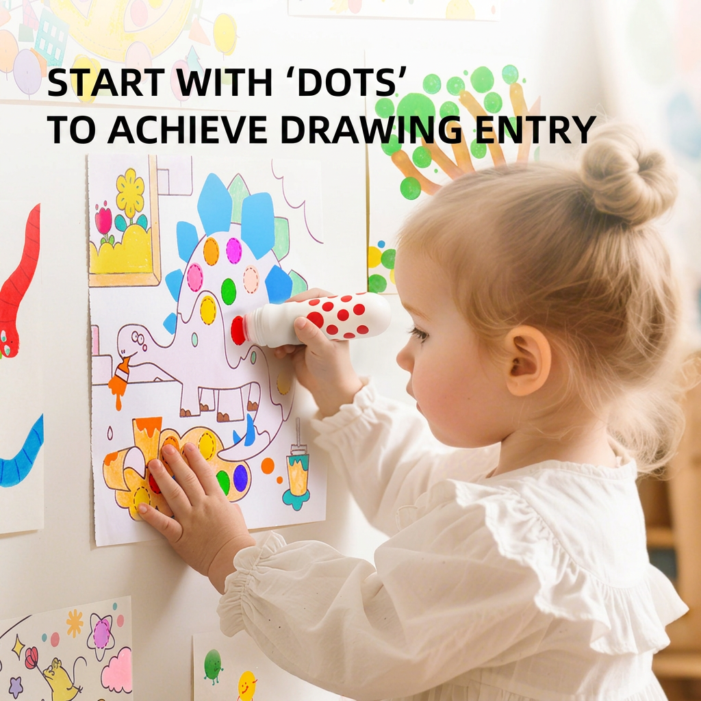 Washable drawing pens for children art activities