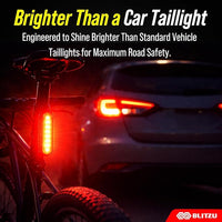 Water-Resistant USB Rechargeable Bike Lights for Safe Night Riding in All Weather