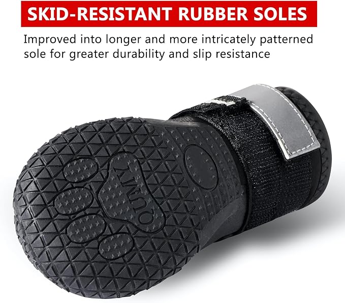 Water-Resistant Dog Boots for Rain and Wet Conditions