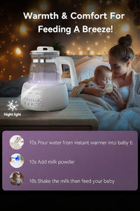 Electric water warmer with integrated cooling fan