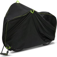 210D waterproof bike cover for outdoor storage and protection