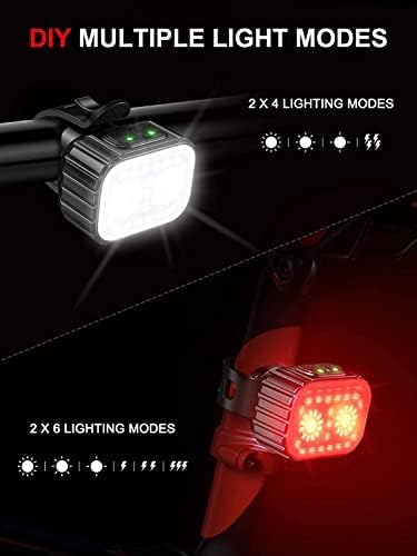 Waterproof bike lights for riding in rain and outdoor conditions