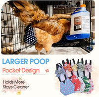 Waterproof fabric material of poultry diaper