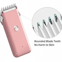 Waterproof Cat Hair Clipper With Detachable Blade Design