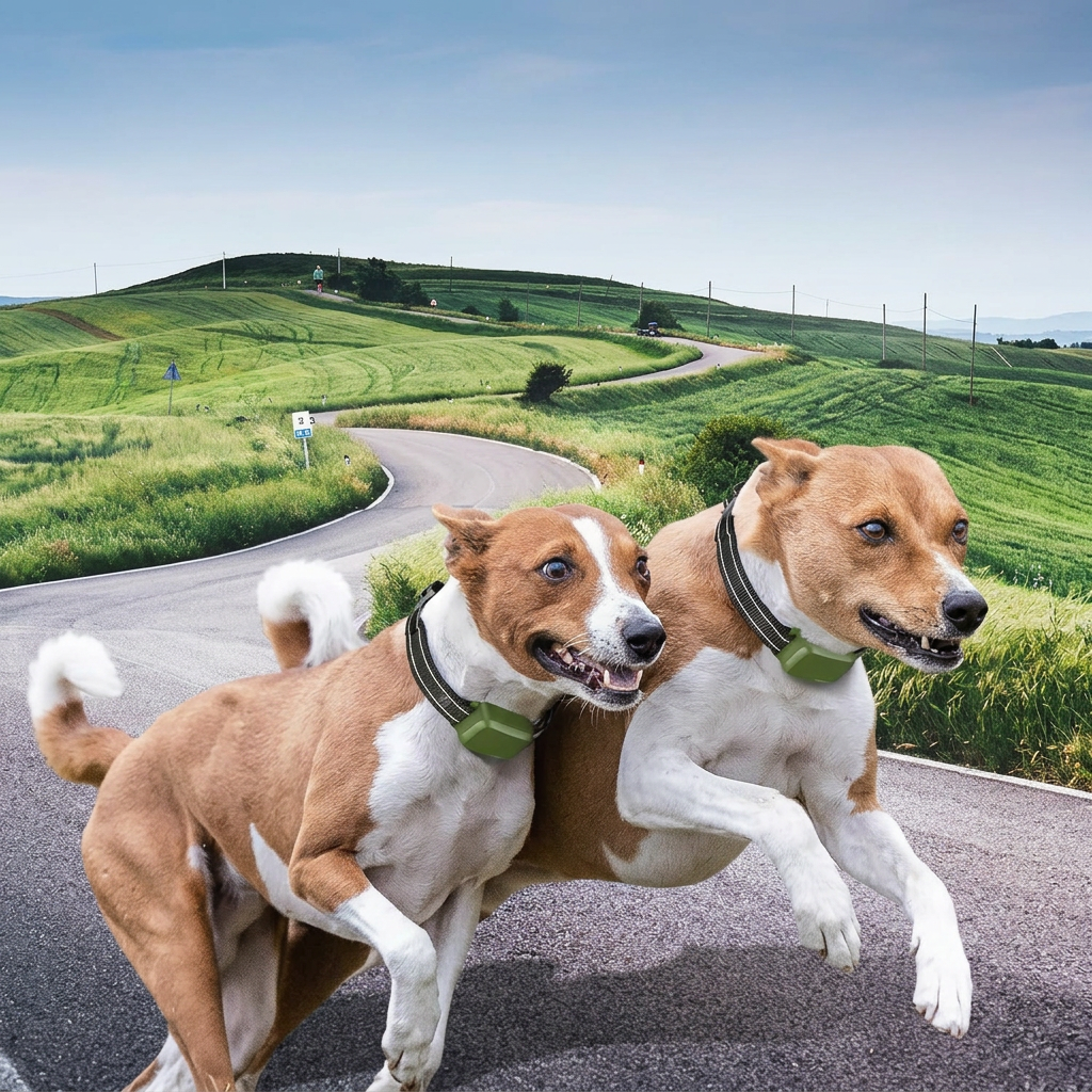 Waterproof dog training collar with remote, rechargeable e-collar for large dogs