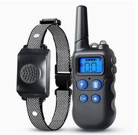 Waterproof remote dog training collar designed for outdoor training sessions