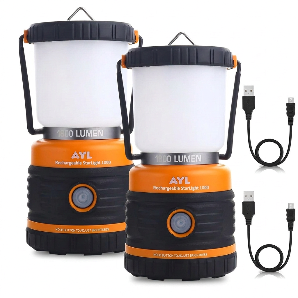 Waterproof lantern flashlight for emergencies and outdoor use
