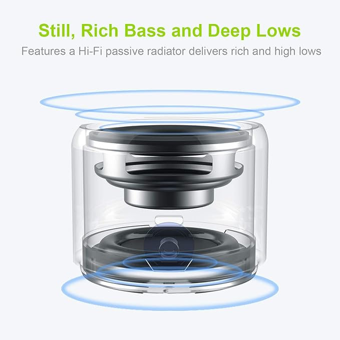 Waterproof Mini Bluetooth Speaker Shower Use IP67