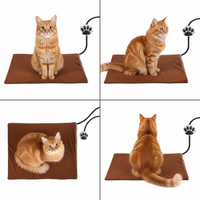 Waterproof Pet Heating Mat with Protective Cable Design