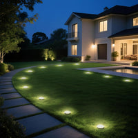 Waterproof solar garden lights for outdoor pathways and landscaping