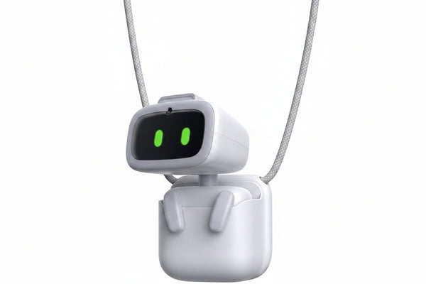 Wearable AI Companion Robot with Voice Interaction and Magnetic Attachment
