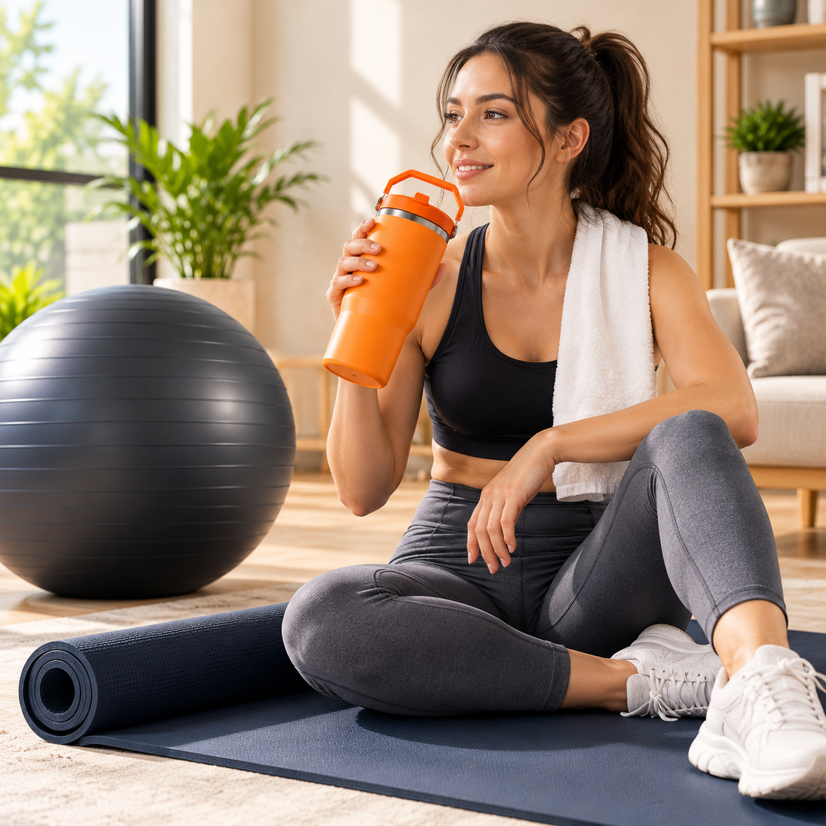 Weighted jump rope fitness equipment for workouts
