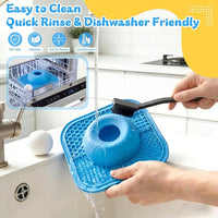 Pet feeding bowl for wet or dry food use