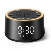 White Noise Alarm Clock Sound Machine For Sleep