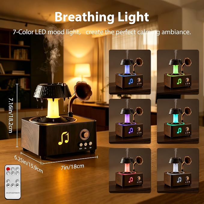 Humidifier with white noise feature