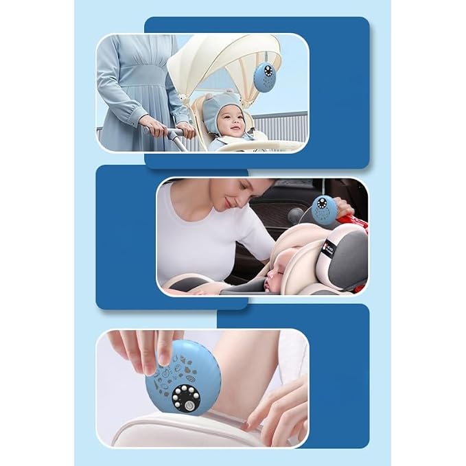 White Noise Machine with Volume and Sound Selection Controls