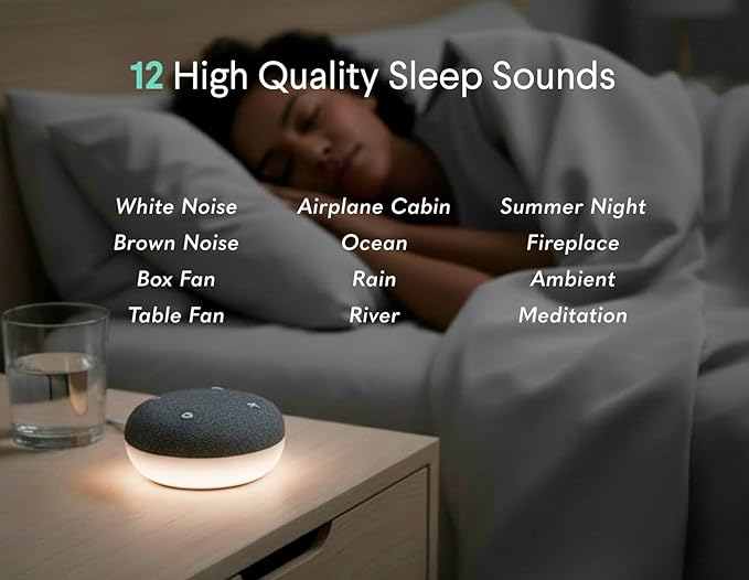White Noise Machine With Soft Nightlight