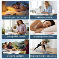White Noise Pillow Speaker With Timer Function